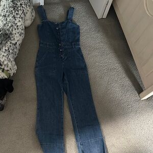 Aerie Blue Denim Women's Overalls